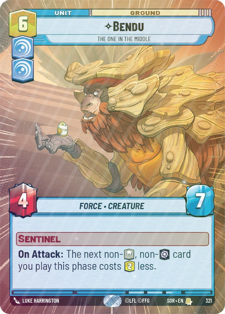 Bendu - The One in the Middle (Hyperspace) - Foil