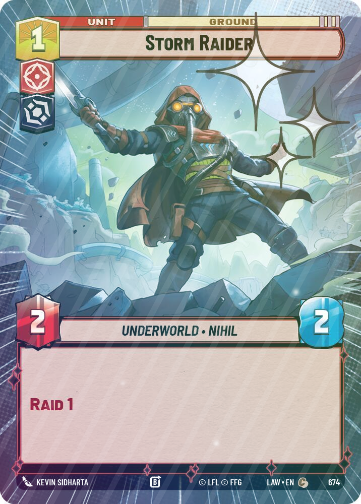 Storm Raider (Hyperspace Foil) - Foil