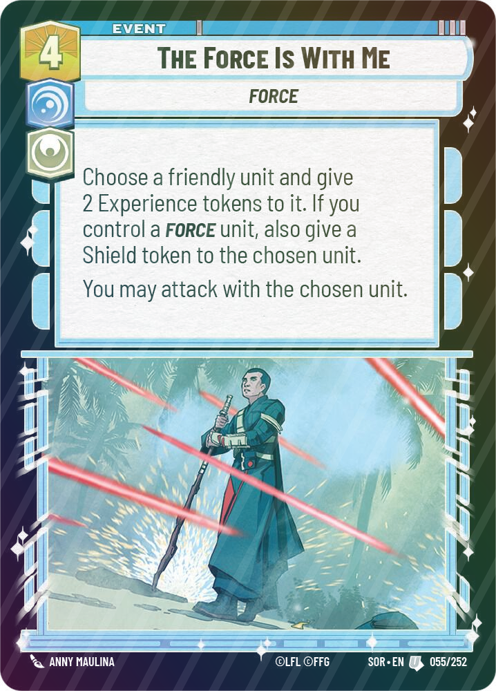 The Force is With Me - Foil