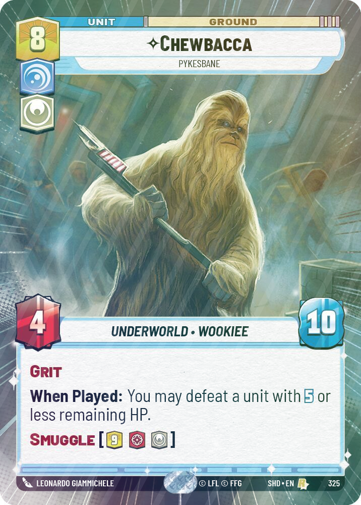 Chewbacca - Pykesbane (Hyperspace) - Foil