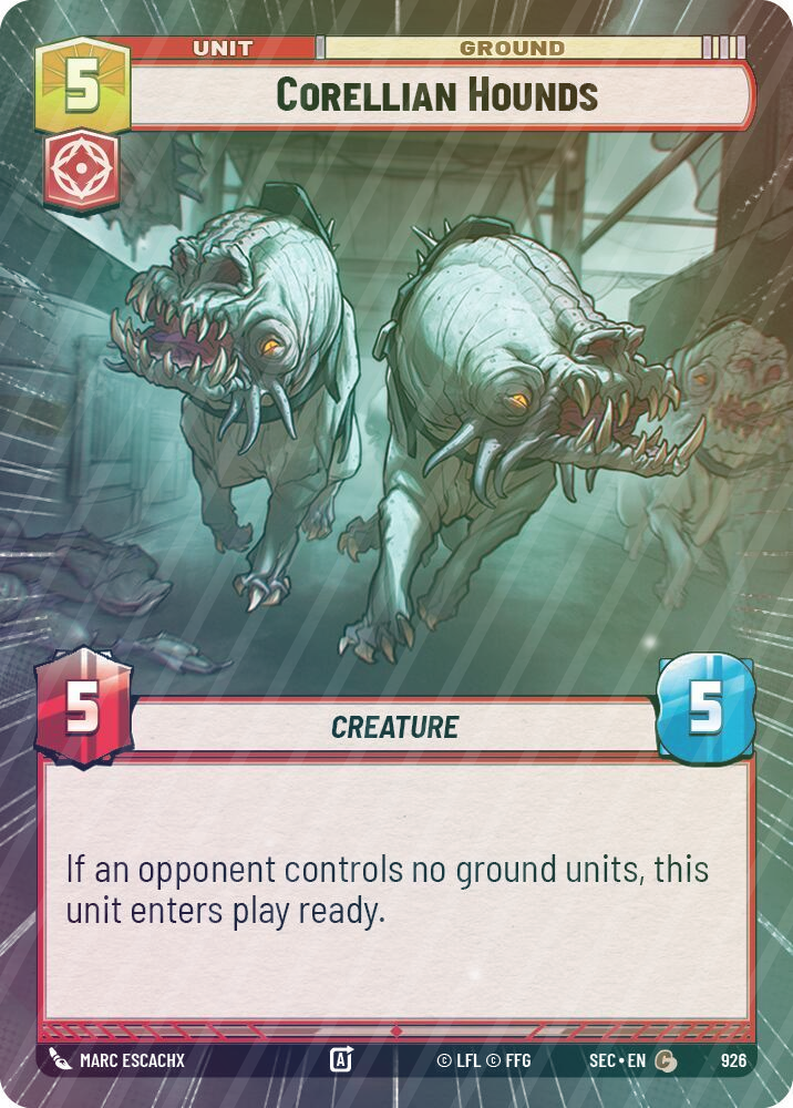 Corellian Hounds (Hyperspace Foil) - Foil