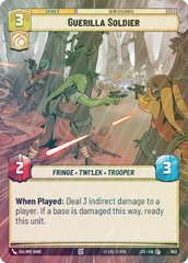 Guerilla Soldier (Hyperspace Foil) - Foil