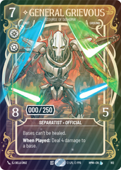 General Grievous - Scourge of Dathomir (Serialized) - Foil