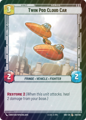 Twin Pod Cloud Car - Foil