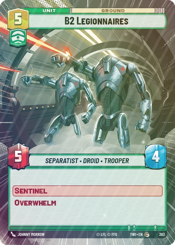 B2 Legionnaires (Hyperspace) - Foil