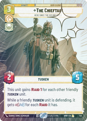 The Chieftain - Here Since the Oceans Dried (Hyperspace Foil) - Foil