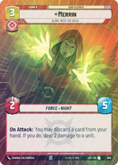 Merrin - Alone with the Dead (Hyperspace Foil) - Foil