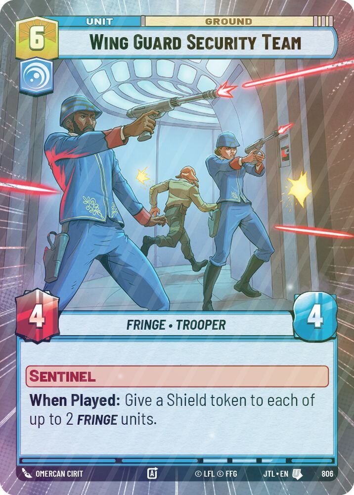 Wing Guard Security Team (Hyperspace Foil) - Foil