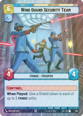 Wing Guard Security Team (Hyperspace Foil) - Foil