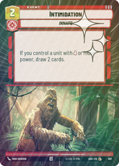 Intimidation (Hyperspace Foil) - Foil