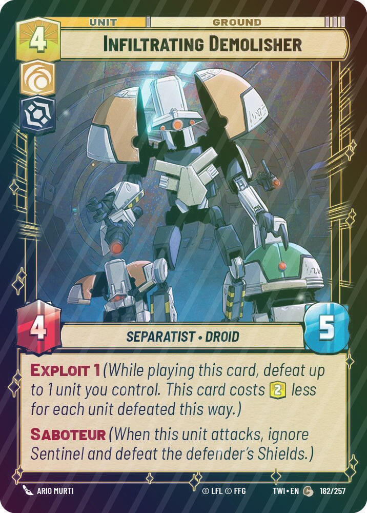 Infiltrating Demolisher - Foil