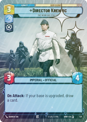 Director Krennic - The Work Has Stalled (Hyperspace Foil) - Foil