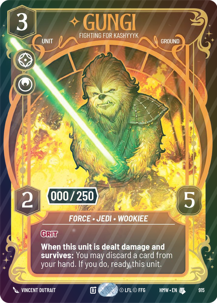 Gungi - Fighting for Kashyyyk (Serialized) - Foil