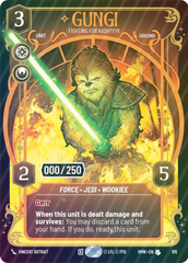 Gungi - Fighting for Kashyyyk (Serialized) - Foil