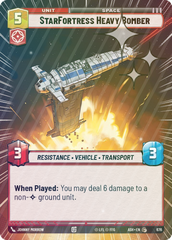 StarFortress Heavy Bomber (Hyperspace Foil) - Foil