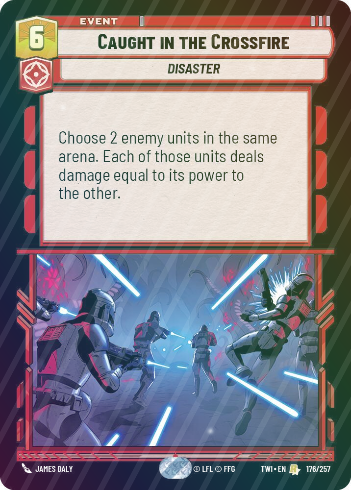 Caught in the Crossfire - Foil