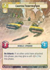 Canyon Frontrunner (Hyperspace Foil) - Foil