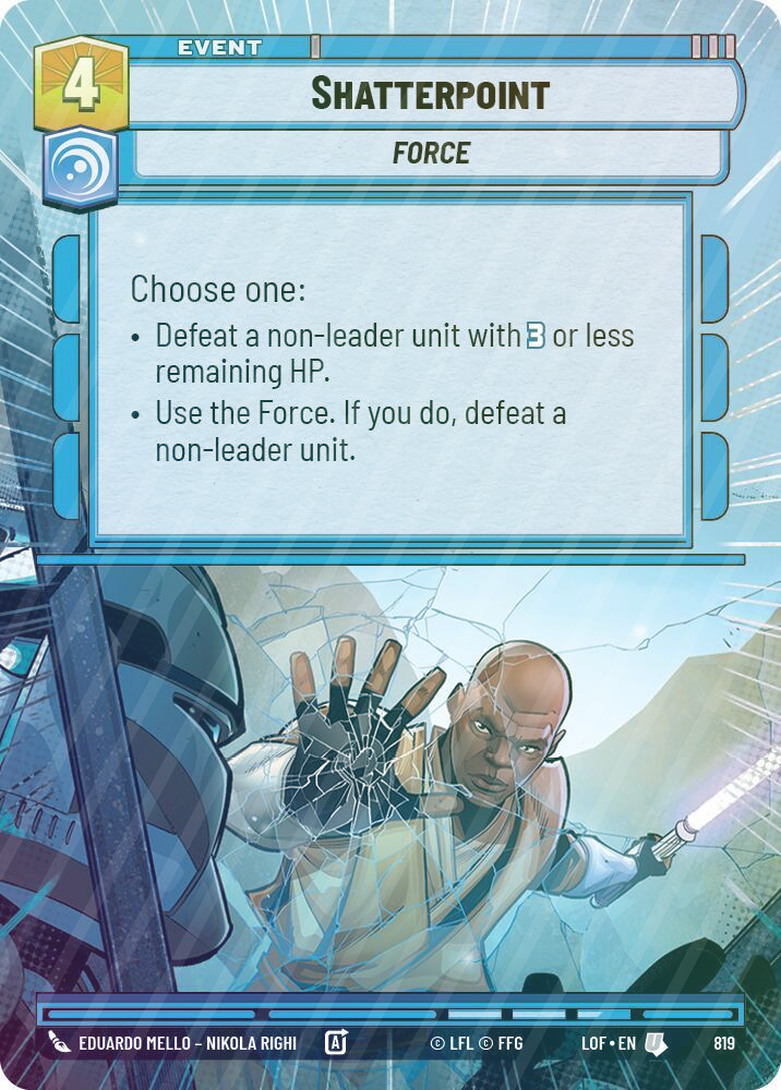 Shatterpoint (Hyperspace Foil) - Foil