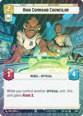 High Command Councilor (Hyperspace Foil) - Foil