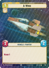 A-Wing (Hyperspace Foil) - Foil