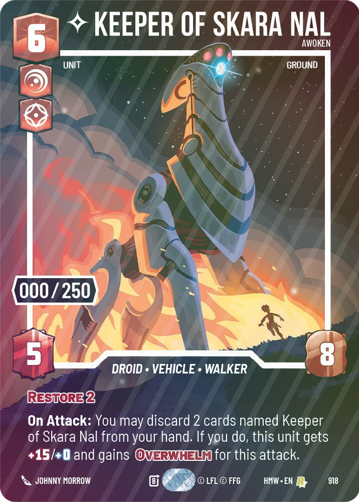 Keeper of Skara Nal - Awoken (Serialized) - Foil