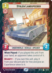 Stolen Landspeeder - Foil