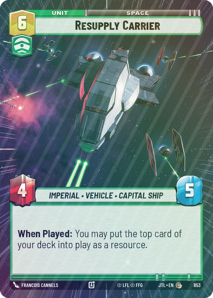 Resupply Carrier (Hyperspace Foil) - Foil