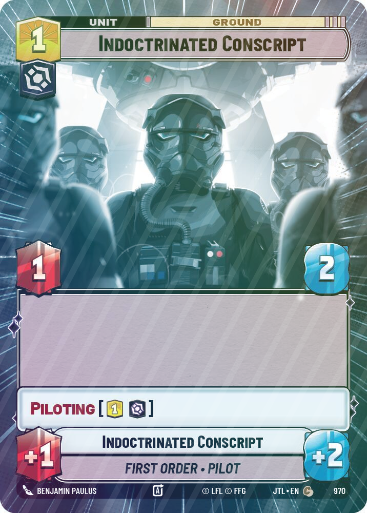 Indoctrinated Conscript (Hyperspace Foil) - Foil