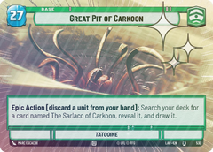 Great Pit of Carkoon (Hyperspace Foil) - Foil