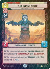 Bo-Katan Kryze - Death Watch Lieutenant - Foil