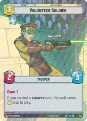 Volunteer Soldier (Hyperspace) - Foil