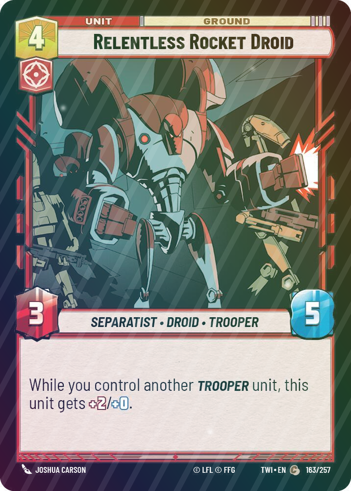 Relentless Rocket Droid - Foil