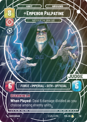 Emperor Palpatine - Master of the Dark Side - Foil