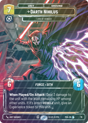 Darth Nihilus - Lord of Hunger - Foil