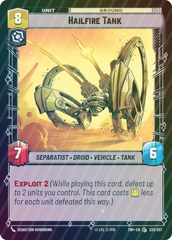 Hailfire Tank - Foil