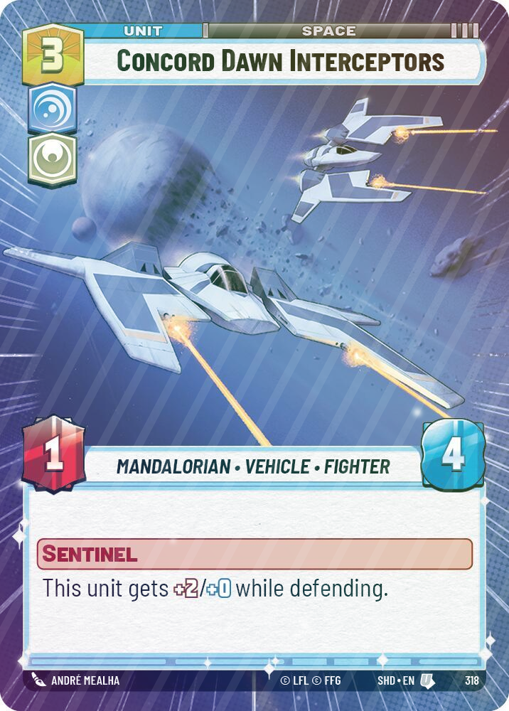 Concord Dawn Interceptors (Hyperspace) - Foil