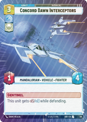 Concord Dawn Interceptors (Hyperspace) - Foil