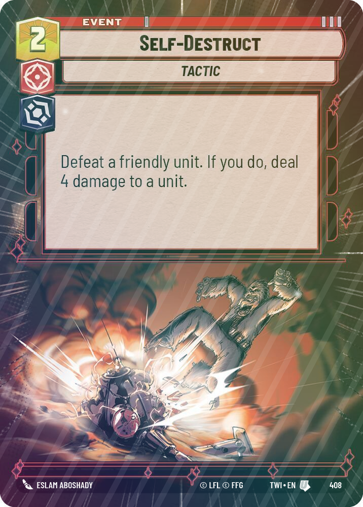 Self-Destruct (Hyperspace) - Foil