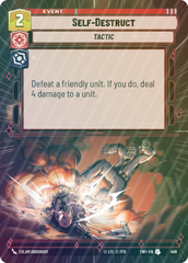 Self-Destruct (Hyperspace) - Foil