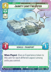 Jaunty Light Frieghter (Hyperspace Foil) - Foil