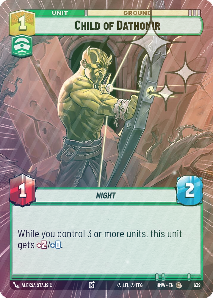 Child of Dathomir (Hyperspace Foil) - Foil