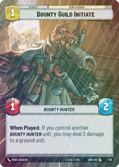 Bounty Guild Initiate (Hyperspace) - Foil