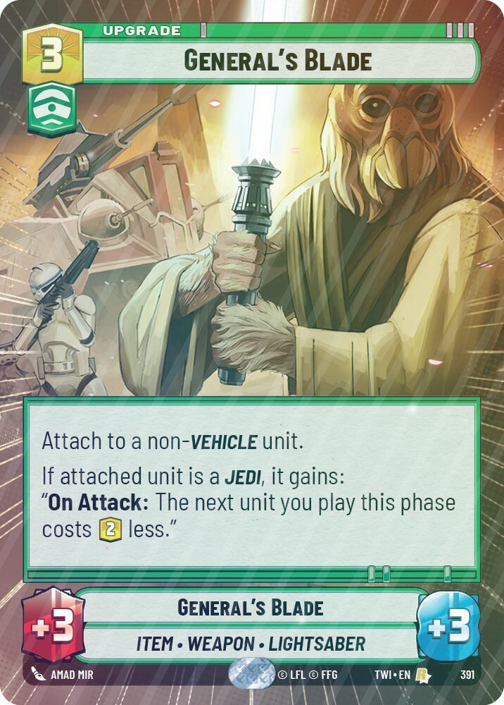 General's Blade (Hyperspace) - Foil