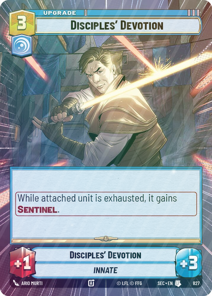 Disciples' Devotion (Hyperspace Foil) - Foil