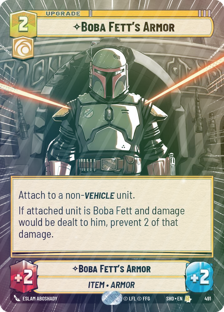 Boba Fett's Armor (Hyperspace) - Foil