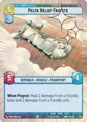 Pelta Relief Frigate (Hyperspace Foil) - Foil