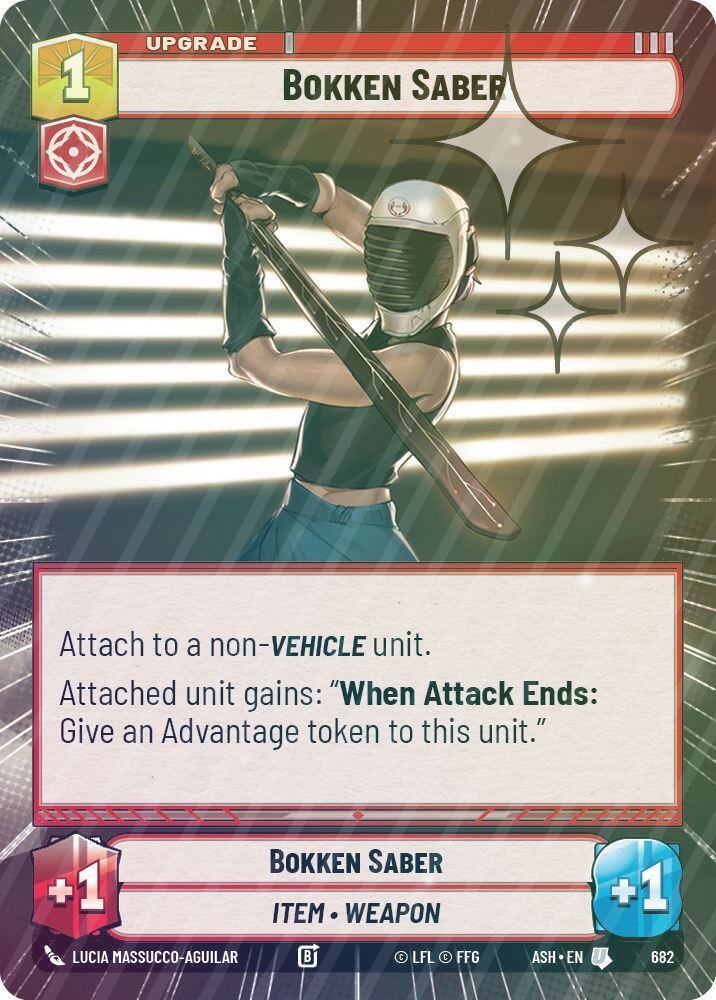 Bokken Saber (Hyperspace Foil) - Foil