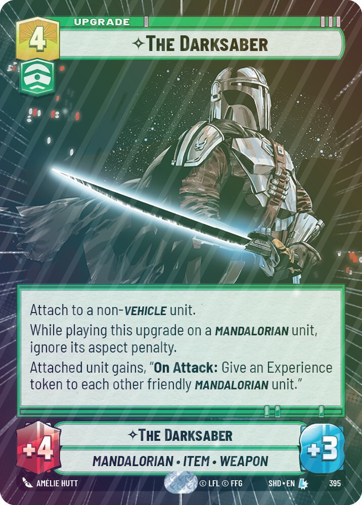 The Darksaber (Hyperspace) - Foil