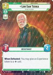 Lor San Tekka - Secret Keeper (Hyperspace Foil) - Foil
