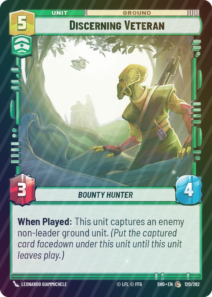 Discerning Veteran - Foil